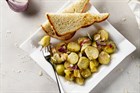 Запеченная брюссельская капуста Запеченная брюссельская капуста