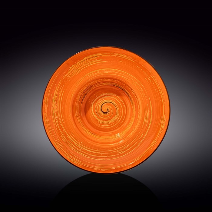 Тарелка для салата Spiral Orange 25,5 см. (1500 мл). Wilmax - фото 37129