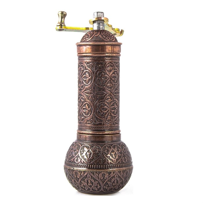 Кофемолка Восток механическая медь 18 см. (шар). AYM2704-T-B - фото 41101