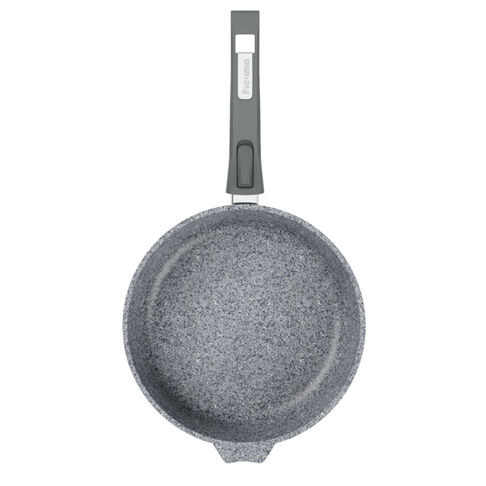 Сковорода Premium Grey 18 см. съемная ручка. Мечта 018901 - фото 41963