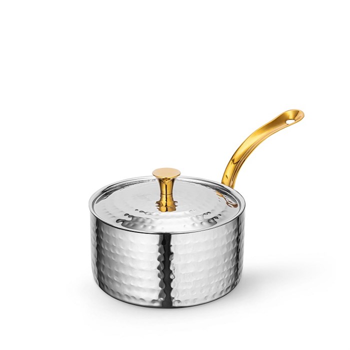 Ковш мини Hammered Silver 1 л. 14х6,5 см. Wilmax 554149/S