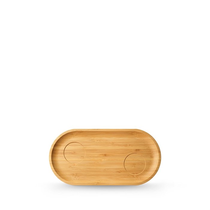 Блюдо Bamboo овальное 20,5х10 см. (2 углубления 4 см). Wilmax 771120/A