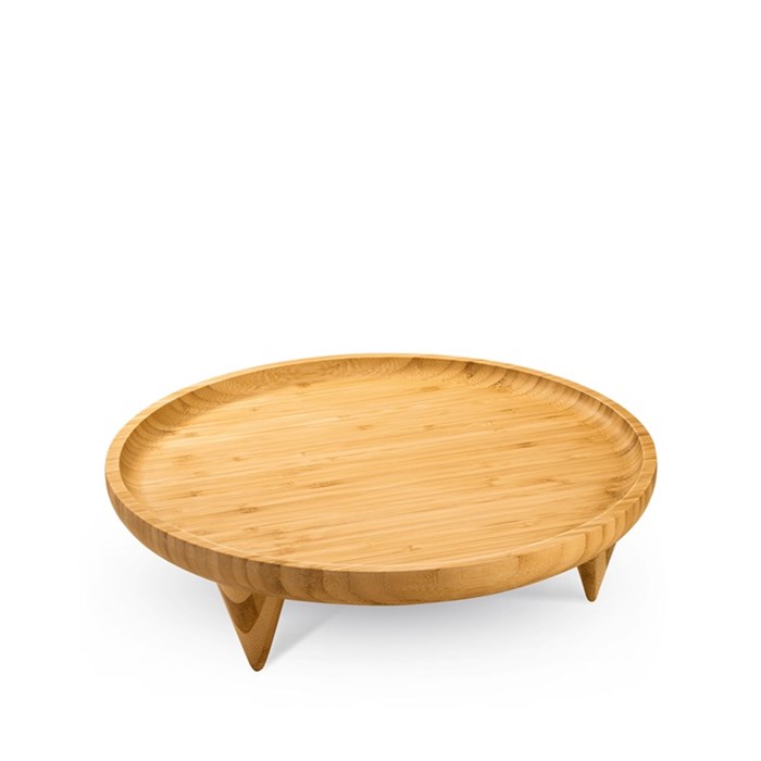 Блюдо Bamboo круглое на ножках 30,5 см. Wilmax 771229/A