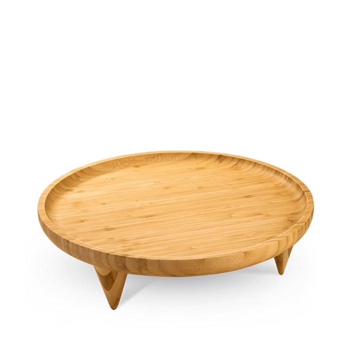 Блюдо Bamboo круглое на ножках 35,5 см. Wilmax 771230/A