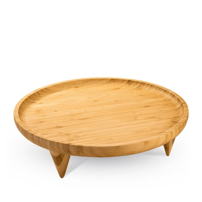 Блюдо Bamboo круглое на ножках 46 см. Wilmax 771232/A