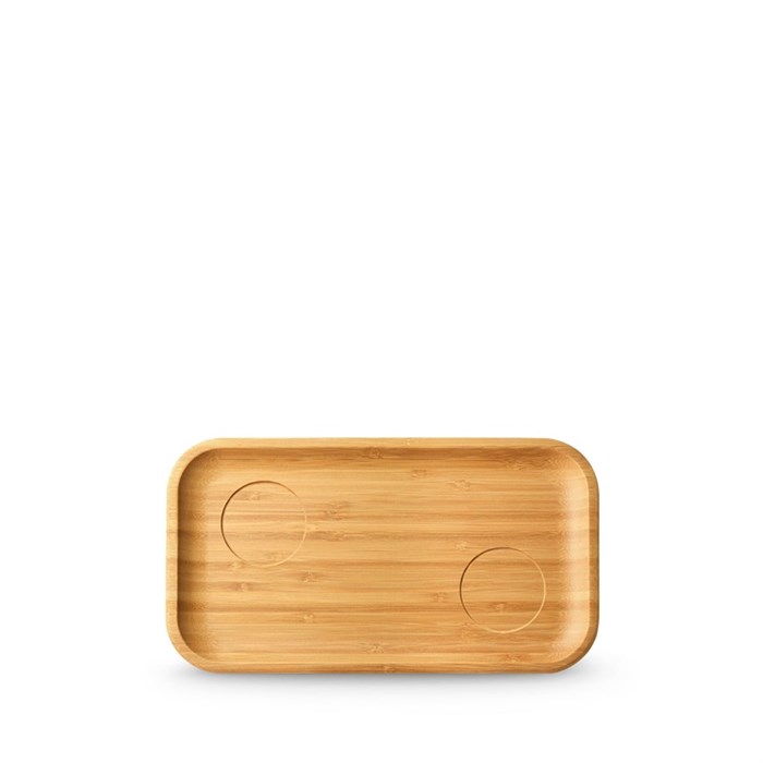 Блюдо Bamboo прямоугольное под 2-а соусника или кружки 23х12,5 см. Wilmax 771128/A