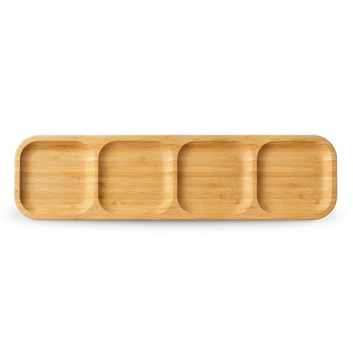 Менажница Bamboo 4-х секционное 43x11,5 см. Wilmax 771225/A