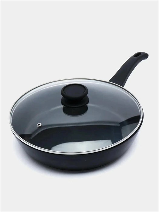 Сковорода Премьера 22 см. с крышкой. Гардарика 1222-03-10