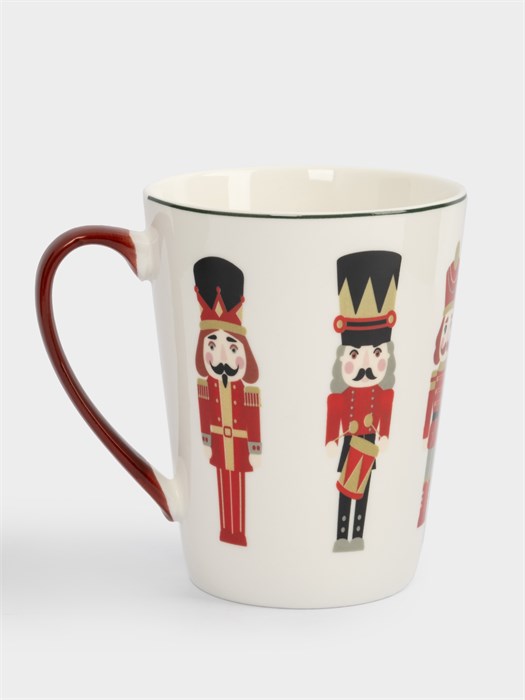 Кружка Щелкунчики Nutcracker 420 мл. (фарфор). Anna Lafarg ANLAF-FNG2301-2