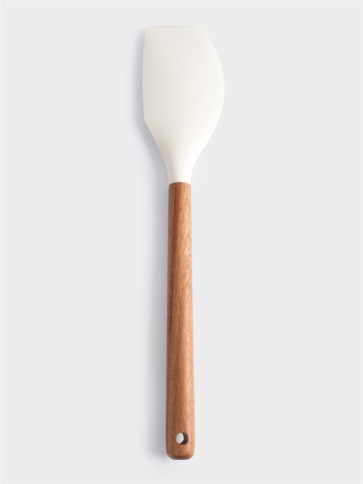 Лопатка-шпатель Wenge 32 см. (силикон, дерево). Anna Lafarg ANLAF-HW-SL311I
