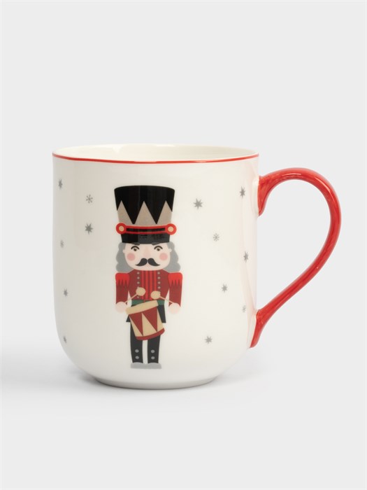 Кружка Щелкунчик Nutcracker 450 мл. (фарфор). Anna Lafarg ANLAF-TNG2003-2