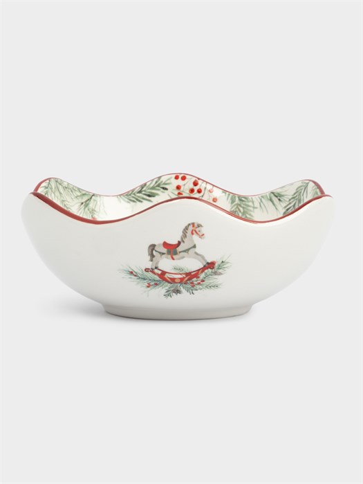 Салатник Лошадка 16х6 см. 420 мл. (керамика). Anna Lafarg ANLAF-FDH-0303-8