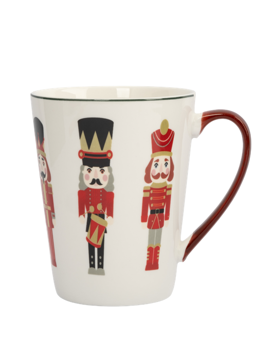 Кружка Щелкунчики Nutcracker 420 мл. (фарфор). Anna Lafarg ANLAF-FNG2301-2
