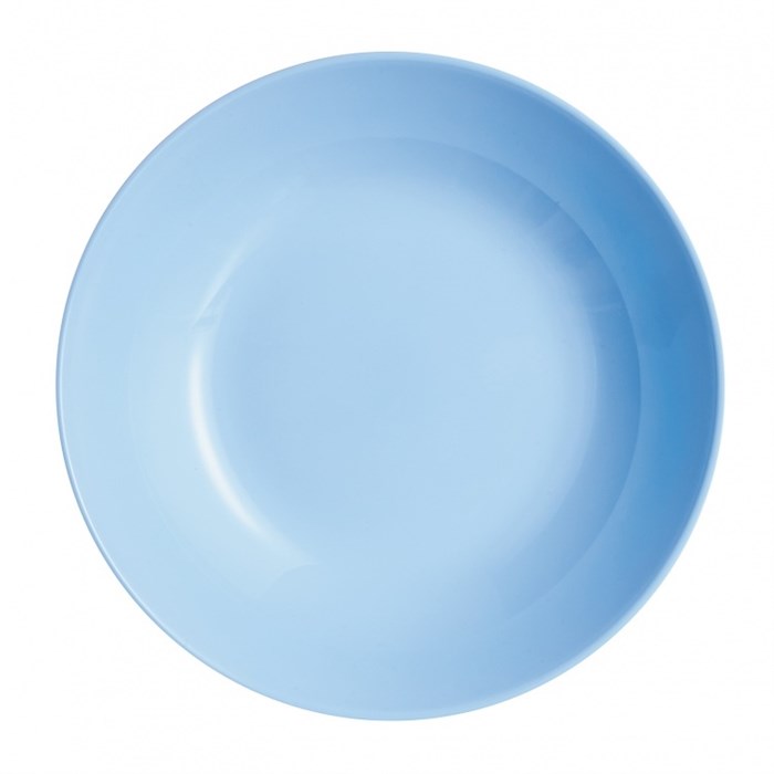 Тарелки глубокие 20 см. (6 шт). Дивали голубая (Diwali Light Blue). Luminarc P2021/6A
