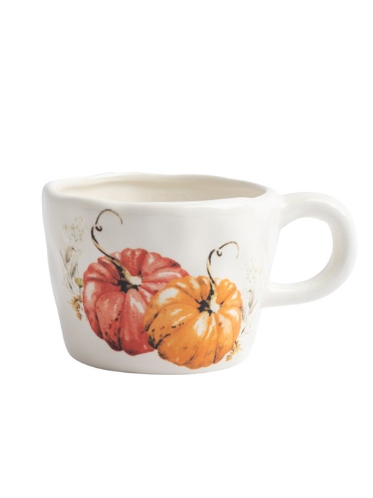 Кружка 320 мл. фарфор. Яркая Тыква (Bright Pumpkin). Anna Lafarg ANLAF-FDWS-031224-3