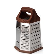 Терка 6 сторонняя Wood 11,5х10,5х20 см. Atmosphere AT-K1385