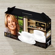 Сервиз кофейный Юлия Высоцкая 90 мл. (12 пр). Wilmax 880107-JV/6C