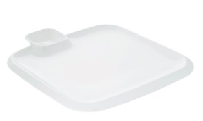 Блюдо Teona квадратное с соусником 31х34 см. Wilmax 992655/A