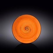 Тарелка обеденная Spiral Orange 23 см. Wilmax