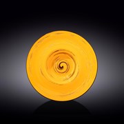 Тарелка для пасты Spiral Yellow 24 см. (200 мл). Wilmax