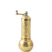 Кофемолка Восток механическая золотая 18 см. (шар). AYM2704-T-G