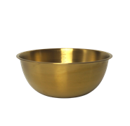 Миска стальная Gold 1,2 л. (19х8 см). Lenardi L910-006