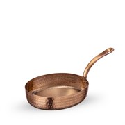 Сковорода для подачи овальная Bronze Matt 16х13х3,8 см. (1 ручка). Wilmax 554220/S