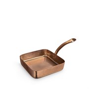Сковорода для подачи квадратная Bronze Matt 14х14х3,8 см. (1 ручка). Wilmax 554223/S
