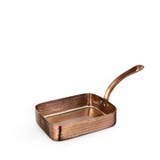 Сковорода для подачи прямоугольная Bronze Matt 14х10х3,5 см. (1 ручка). Wilmax 554226/S