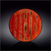 Тарелка сервировочная Царапины красные 28 см. (Scratch Red). Wilmax 668216/A