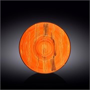 Тарелка для Пасты Царапины оранжевые 24 см. 200 мл. (Scratch Orange). Wilmax 668325/A