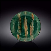 Тарелка суповая Царапины зеленые 25,5 см. 350 мл. (Scratch Green). Wilmax 668527/A