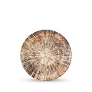 Тарелка обеденная Кофейное сияние 23 см. (Radiance Brown). Wilmax 671804/A