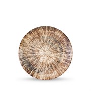 Тарелка обеденная Кофейное сияние 25 см. (Radiance Brown). Wilmax 671805/A
