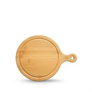 Доска сервировочная круглая с ручкой 25x17,5 см. Wilmax 771096/A