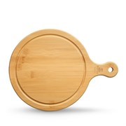 Доска сервировочная круглая с ручкой 52x40,5 см. Wilmax 771195/A