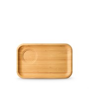 Блюдо Bamboo прямоугольное под соусник или кружку 28х17,5 см. Wilmax 771126/A