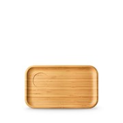 Блюдо Bamboo прямоугольное под соусник или кружку 25,5х15 см. Wilmax 771125/A