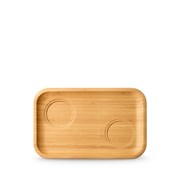 Блюдо Bamboo прямоугольное под 2-а соусника или кружки 28х17,5 см. Wilmax 771130/A