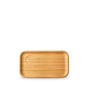 Блюдо Bamboo прямоугольное под соусник или кружку 23х12,5 см. Wilmax 771124/A