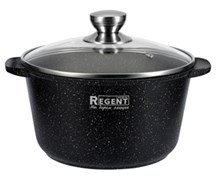Кастрюля 2,8 л. с АП покрытием. Космос (Cosmo). Regent 93-AL-CS-4-20