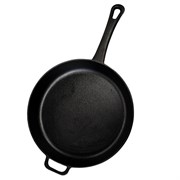 Сковорода чугунная с литой ручкой 22 см. Гардарика 00122