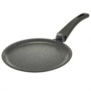 Сковорода блинная Орион 22 см. (покрытие Мрамор, ручка soft-touch). Гардарика 0822-04