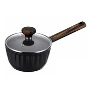 Ковш Linea Fiamma 1,4 л с крышкой 16 см. (индукция). Regent 63-1416