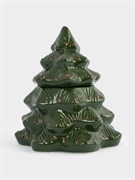 Емкость для хранения Елка 15x17 см. 510 мл. (керамика). Anna Lafarg ANLAF-JIA-220125-2