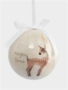 Игрушка елочная шар Magic time 7 см. пенопласт. Anna Lafarg ANLAF-XSR0941