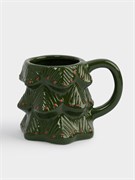 Кружка Елка 380 мл. (керамика). Anna Lafarg ANLAF-JIA-220125-1