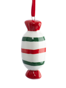 Игрушка елочная Конфета 8 см. керамическая. Anna Lafarg ANLAF-XIA-220125-1