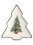 Блюдо Елка с подарками 23х20 см. (керамика). Anna Lafarg ANLAF-FDH-0303-22