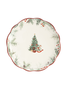 Тарелка десертная Лошадка у Елки Festival 20 см. (керамика). Anna Lafarg ANLAF-FDH-0303-4